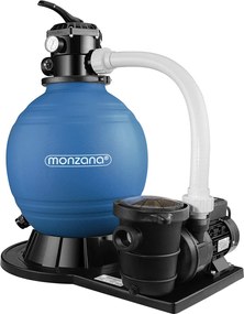 AQUA homokszűrő medencéhez, 15900 l/h, kék Monzana