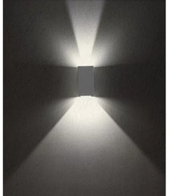 Redo90553-LED Kültéri fali lámpa VARY 2xLED/10W/230V 3000K IP54 antracit