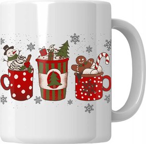 Bögre Karácsonyi Kávék Ajándék Mikulás Karácsonyra