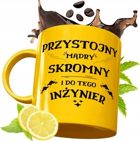 Prémium Arany Bögre Mérnöknek Ajándék Nyomtatott Fotóval