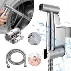 Kézi Zuhany Spray Bidé Wc-zuhany Tömlővel És Akasztóval