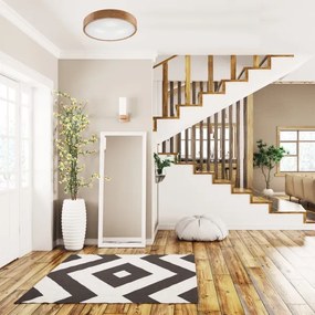 OAK mennyezeti lámpa 3xE27/60W/230V tölgy, Ø 47,5 cm