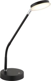 Globo 58504TS - LED dimmelhető, érintésvezérlésű asztali lámpa SILVIO LED/6,5W/230V fekete