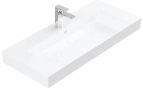 Sanovit STANCE - porcelán mosdókagyló - 100 x 45,5 cm