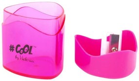 Hegyező, egylyukú, tartályos, COOL BY VICTORIA, vegyes színek (ISVHC1)