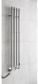 P.M.H. MO1SS-L - Elektromos törölközőszárító MONA 93W/230V 153,3 cm IP44 rozsdamentes acél