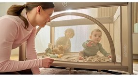 Lionelo - Utazóágy LAURA Homokbézs