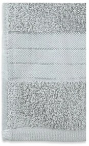 Világosszürke frottír pamut fürdőlepedő szett 2 db-os 70x140 cm – Good Morning