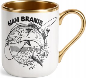 Prémium Arany Bögre Horgászoknak Horgászat Halak Vicces Ajándék