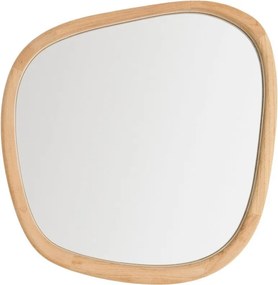 Fali tükör tömörfa kerettel 45,5x47 cm Alura – Kave Home