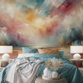 Fotótapéta - Absztrakt naplemente (147x102 cm)