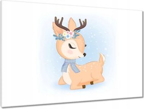 Vászonkép 90x60 Gyönyörű őzike Szarvas
