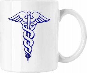 Orvosi mentő bögre 6 Fehér 330ml