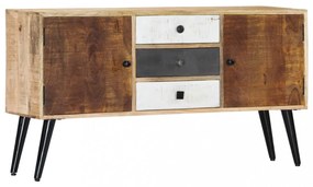 tömör mangófa tálalószekrény 118 x 30 x 62 cm