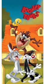 Looney Tunes Tazova Show törölköző, 70 x 140 cm