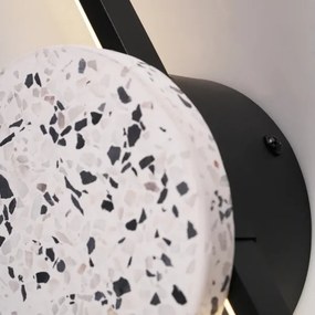 LED fali lámpa FLORENTYNA LED/24W/230V 4000K fekete/fehér