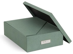 Zöld karton rendszerező szett 5 db-os dokumentumokhoz Holger Canvas Paper Laminate – Bigso