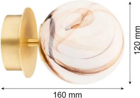 Argon FABIO 8453 Plafonlámpa 1x7W(Max)/E14 IP44