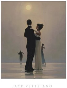 Dance Me To The End Of Love, 1998 Festmény reprodukció, Jack Vettriano, (40 x 50 cm)