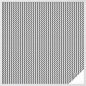 Öntapadós ablak furnér, amely biztosítja a magánéletet cikk-cakk minta 100x100