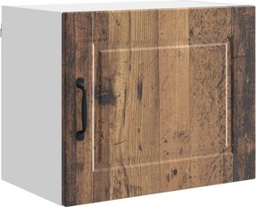 vidaXL Konyhaszekrény polcokkal Öreg fa 50 x 31 x 40 cm Faanyag