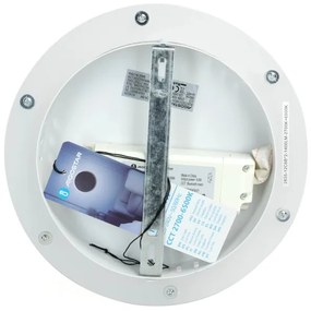 Aigostar MESH Smart LED falikar, 12W, 230V, állítható fényerő, fehér