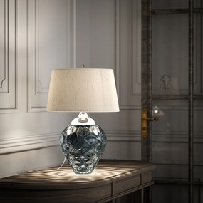 Quintiesse SAMARA QN-SAMARA-TL-BLU Asztali lámpa 1x60W/E27+1x7W/GU10 3000K 620LM