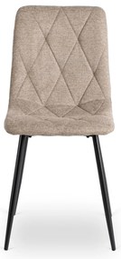 Bézs Szövet Étkezőszék. ROBIN 2