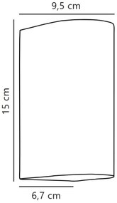 Nordlux - LED Kültéri fali lámpa ASBOL LED/13,3W/230V IP44