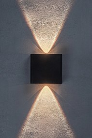 RÁBALUX 77191 PORTEL Modern Kültéri Fali Lámpa Fekete IP44
