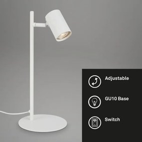 Briloner 7408-016 - Asztali lámpa RETRO 1xGU10/9W/230V fehér