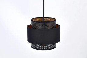 KAJA K-5282 AMOS Fekete Színű Függeszték 3xE27 15W IP20
