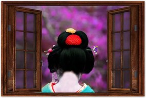 Poszterek 60x40 Japán gésa