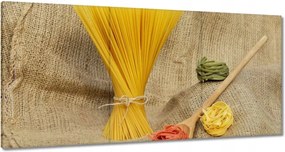 Vászonkép 180x90 Színes vegán tészta