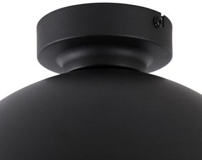 Okos mennyezeti lámpa fekete arannyal 28 cm, Wi-Fi-vel A60 - Magnax