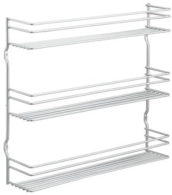 Fali acél fűszertartó állvány – Metaltex