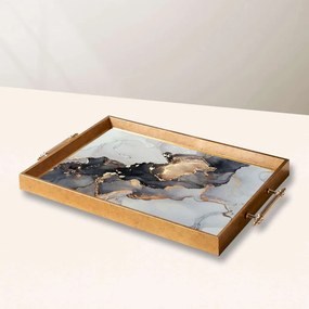 Üveg tálca, 38×24 cm – TPEA10026
