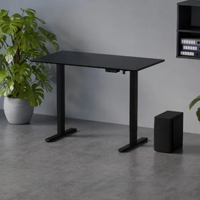 Elektromosan állítható magasságú íróasztal 120x67cm fekete | LVN System Control Flex+