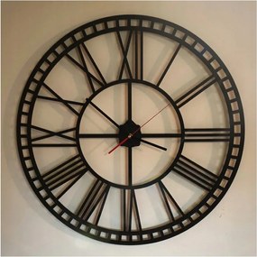 Modern ébenfa falióra 60x60cm étkező nappaliba