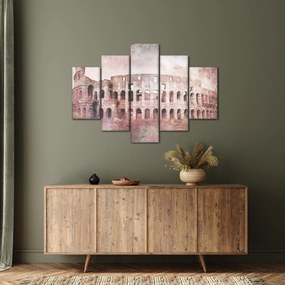 Kép - Vintage képeslap a városról N⁰2 (150x105 cm)