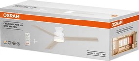 Osram - Dimmelhető LED mennyezeti ventilátor BLADE LED/18W/230V 3000/4000/6000K + távirányító