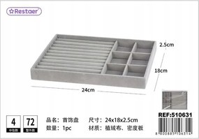 Ékszertartó Szürke Nem szőtt Kiváló minőség