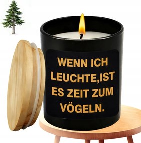 Ajåndék illatgyertya formåjåban férfiaknak