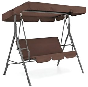 Serenita kerti hintaágy kávébarna