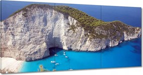 Vászonkép 180x90 Napsütéses nap a tengerparton