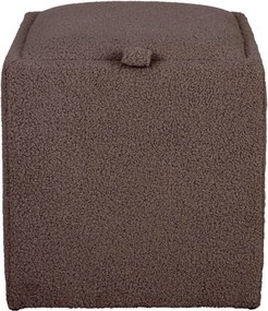 Box puff - T07 szövet - barna R