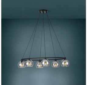 Eglo 39578 - Csillár zsinóron DAGUELLA 6xE14/25W/230V