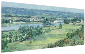 Kép - Theodore Robinson, The Valley of the Seine, From the Hills of Giverny, reprodukciók (120x50 cm)