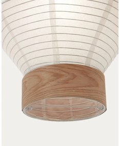 Fehér lámpabúra ø 30 cm Hila – Kave Home