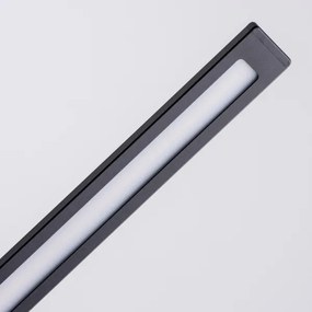 Brilagi - LED érintéses asztali lámpa, dimmelhető, vezeték nélküli QI töltéssel, LED/7W/5V, 3000/4000/6000K, fekete